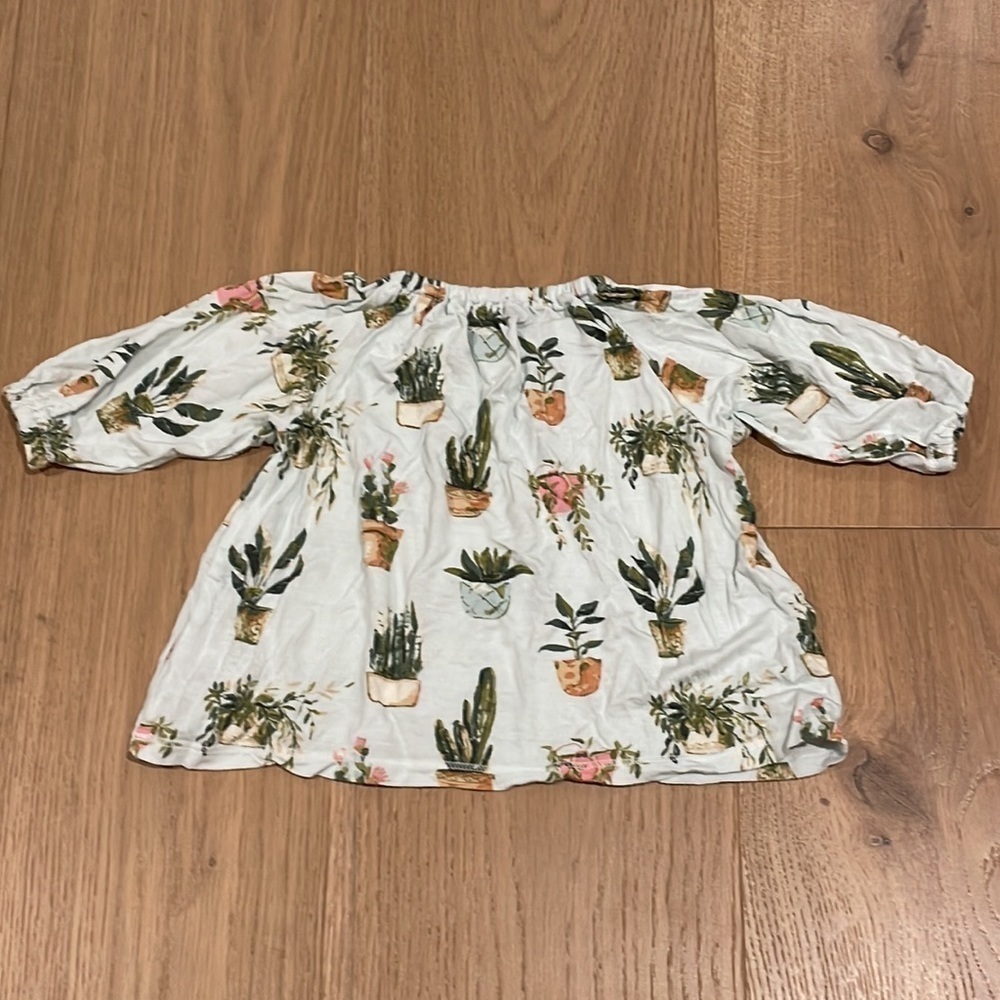MILKBARN Girl’s Bloomer Top Size 6-12 Months - Picture 3 of 4